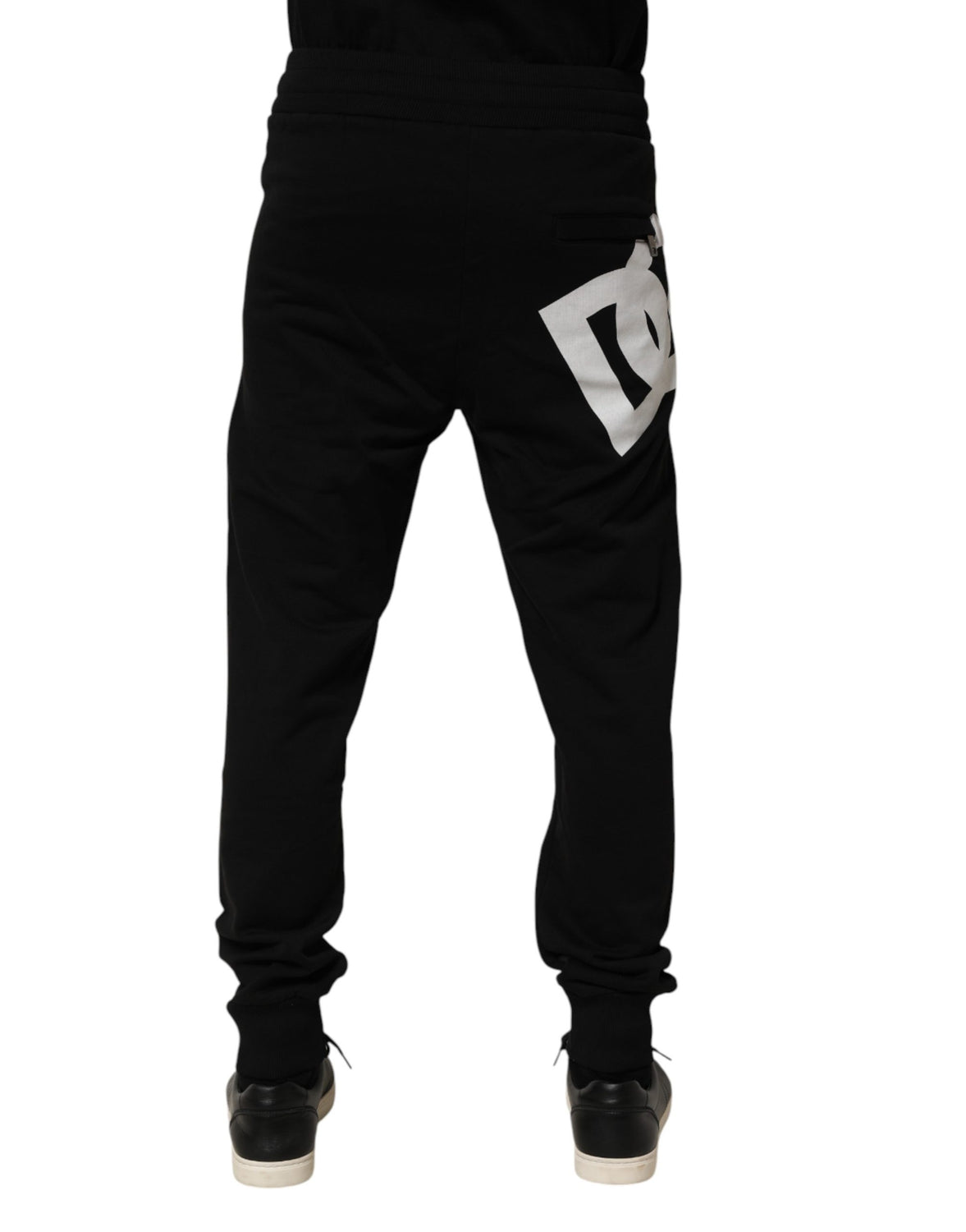 Black Cotton Jogger Men Sweatpants Pants