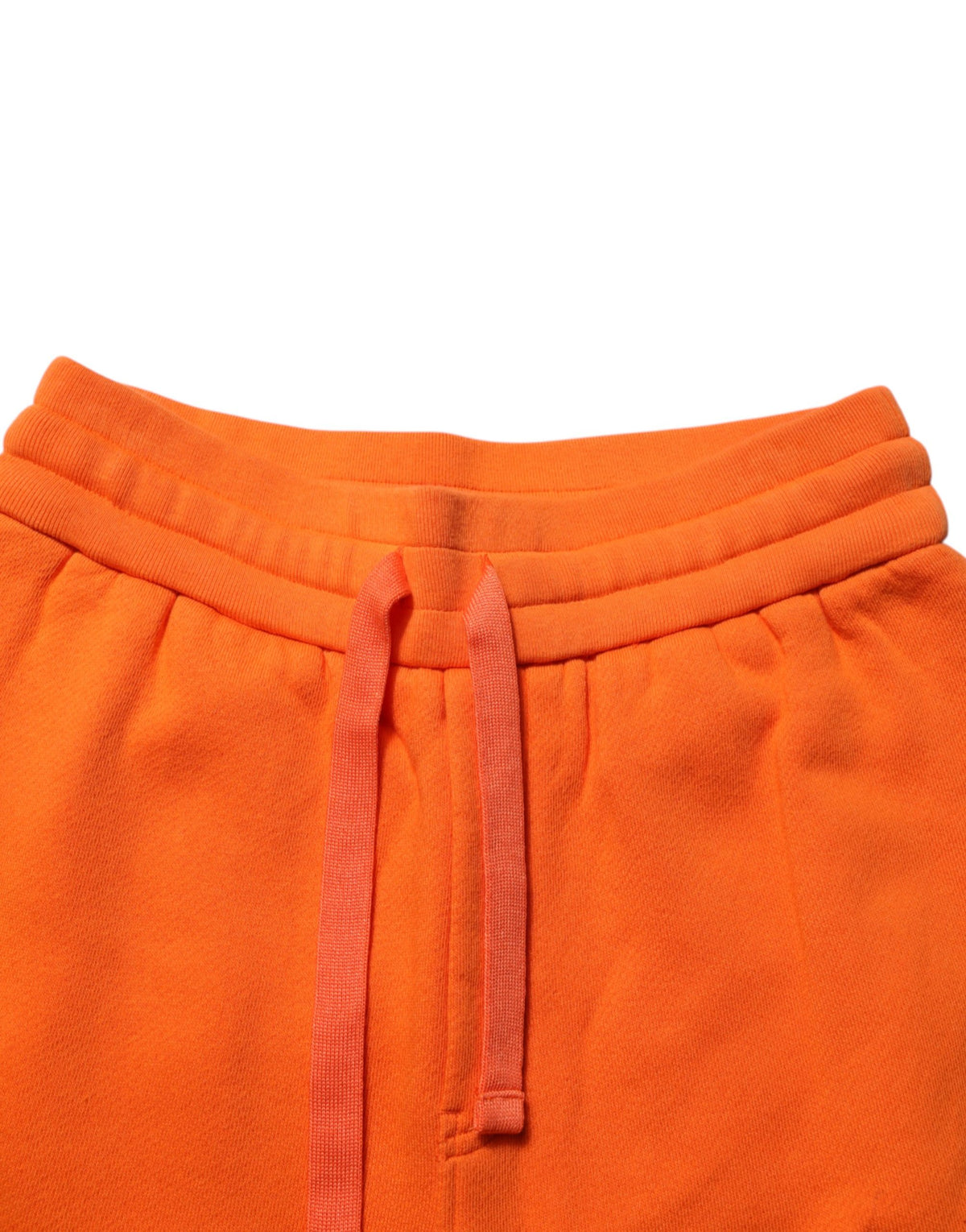 Orange Cotton DGVIB3 Men Trackpants Pants