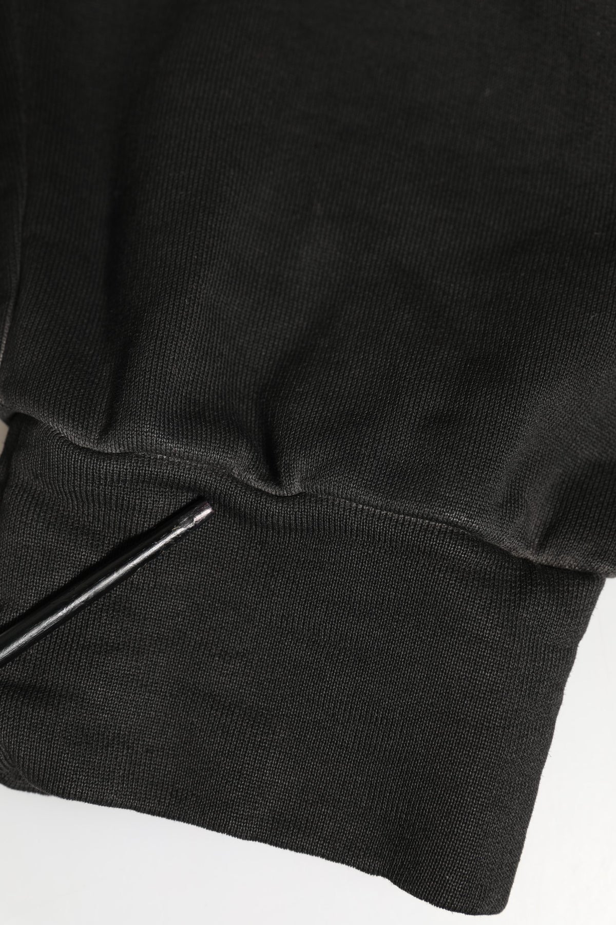Black Cotton DG Shield Hooded Sweatshirt Sweater