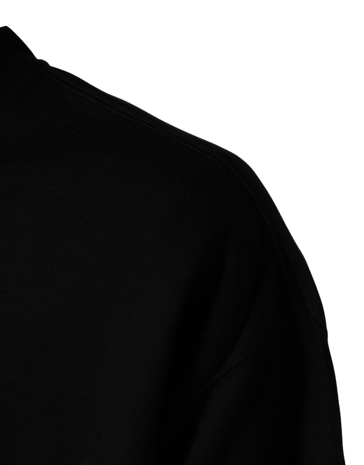Black Cotton DG Crew Neck Sweatshirt Sweater