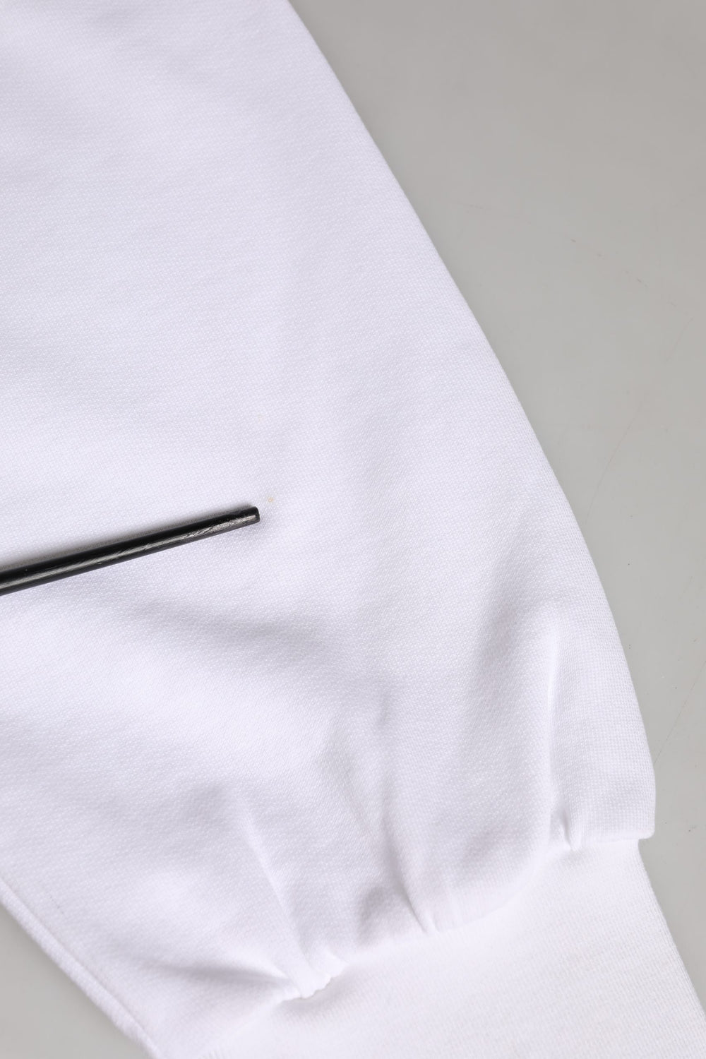 White Cotton DG Crew Neck Sweatshirt Sweater