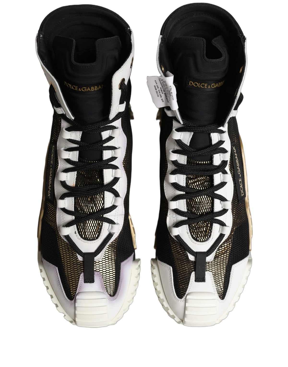 Black Gold NS1 High Top Sneakers Shoes