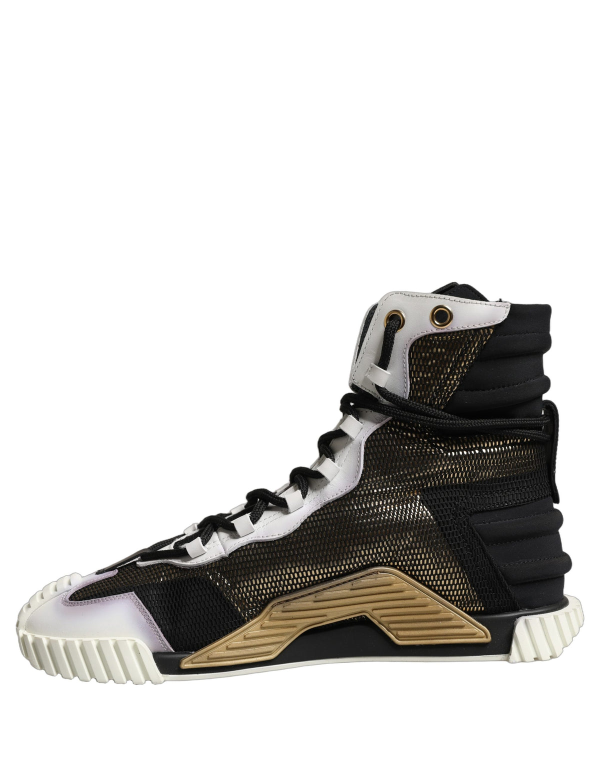 Black Gold NS1 High Top Sneakers Shoes