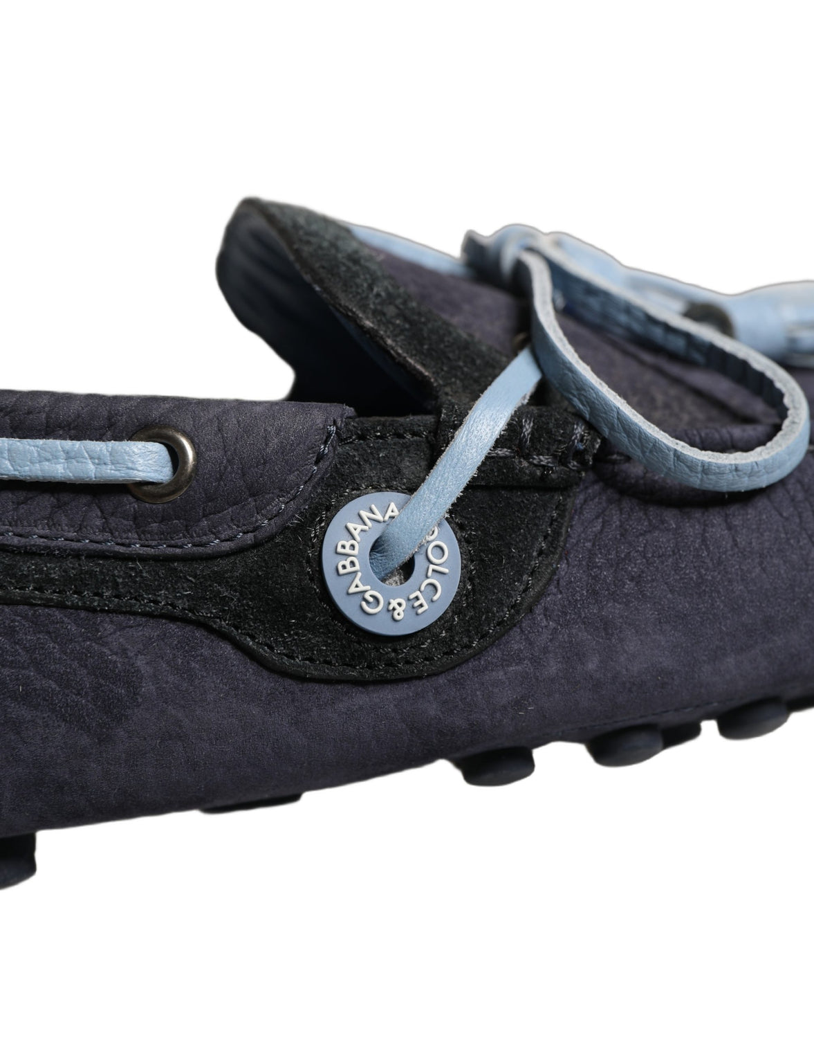 Navy Blue Suede Leather Tassel Loafers Shoes