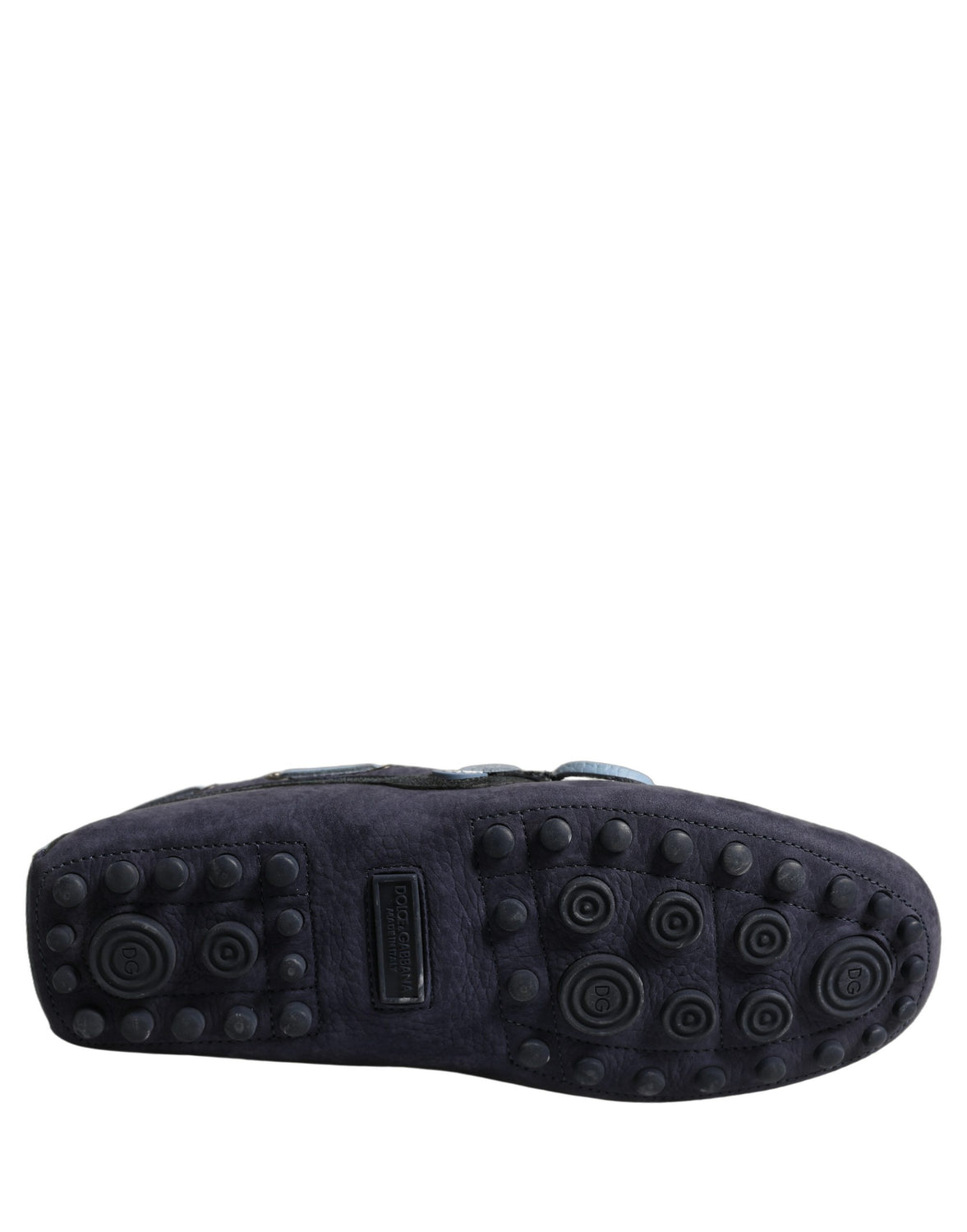 Navy Blue Suede Leather Tassel Loafers Shoes