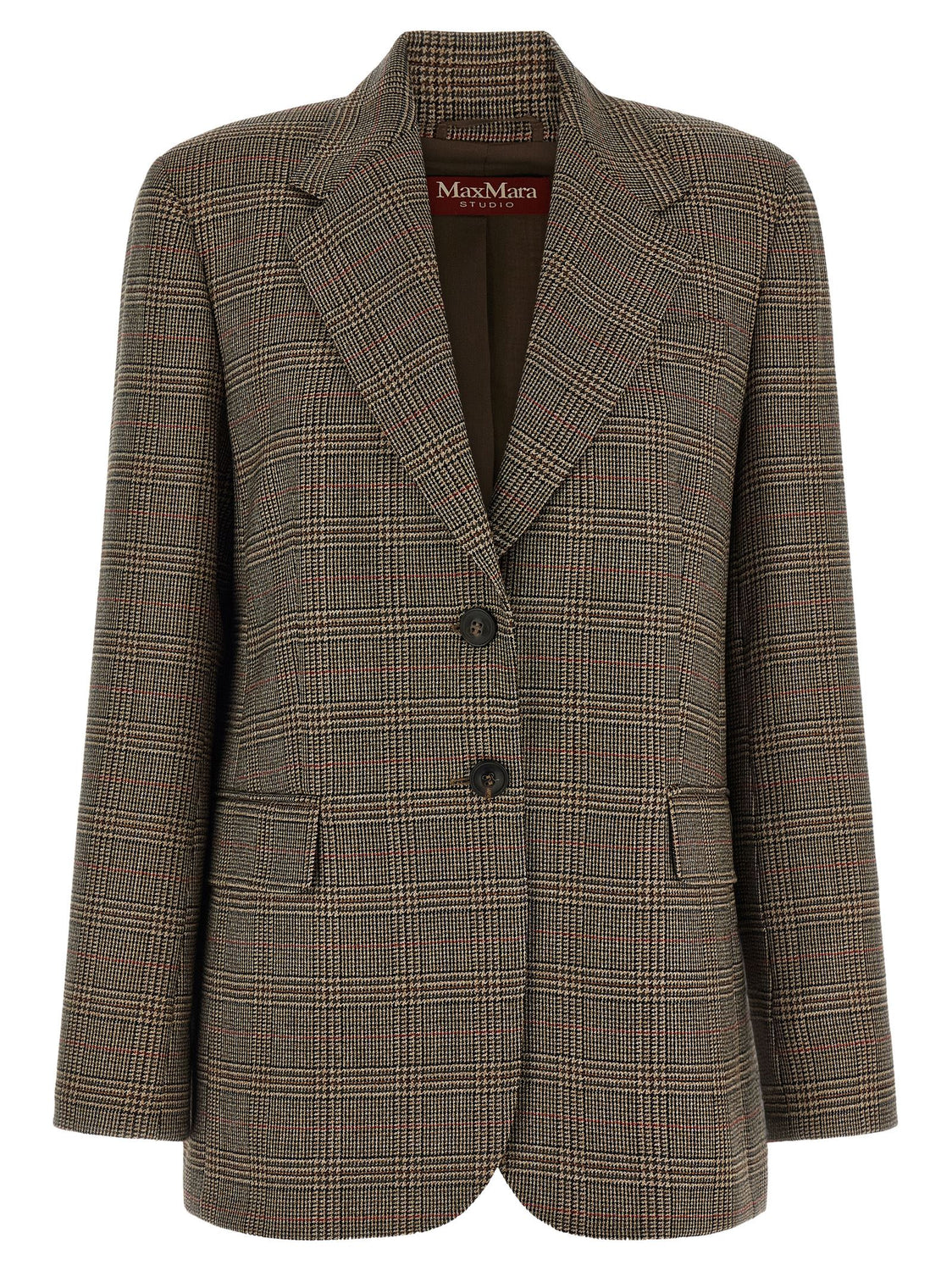 Brown Wool Blazer