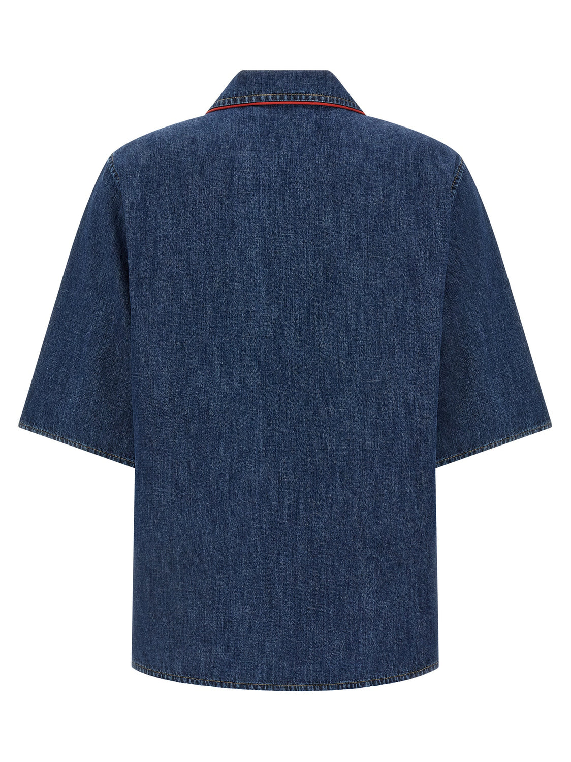 Blue Cotton Blouse