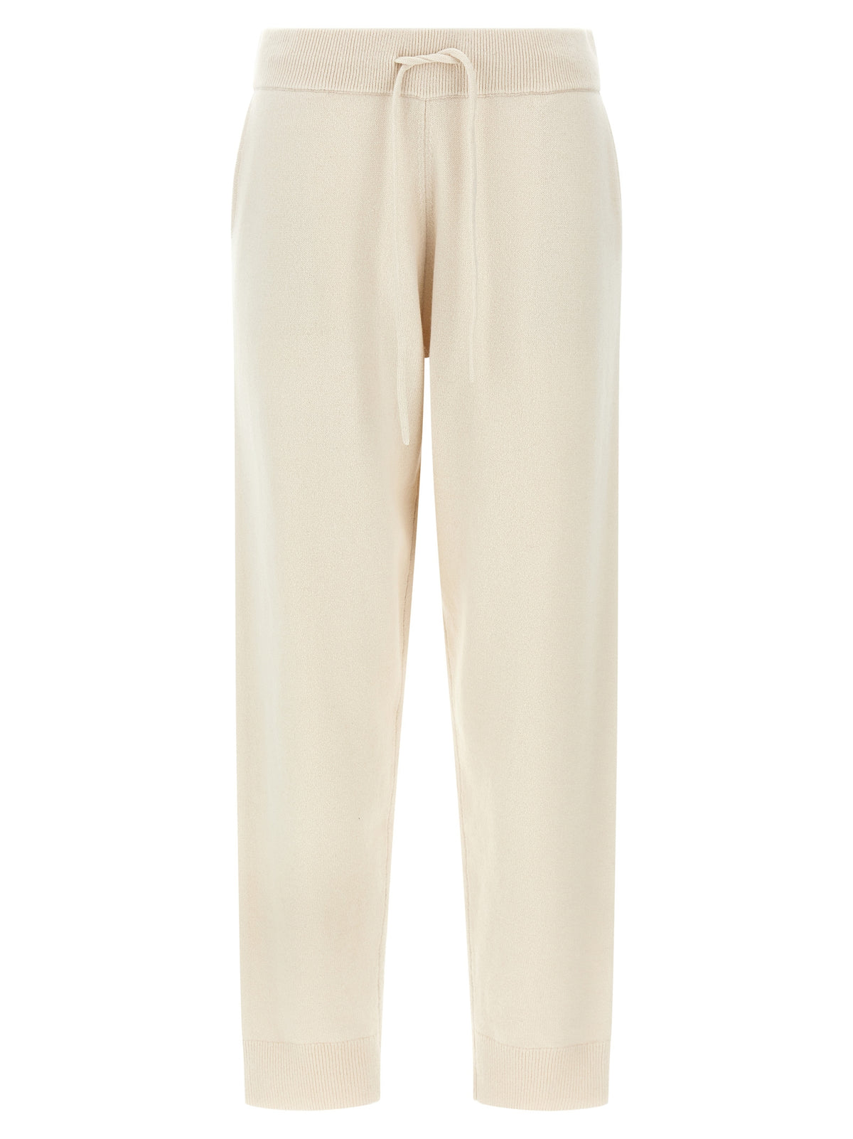 White Wool Athletic Pants