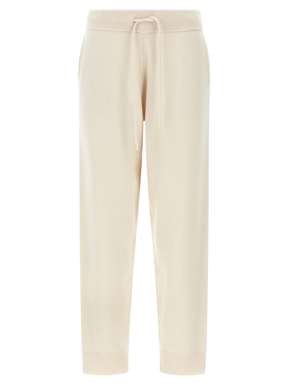 White Wool Athletic Pants