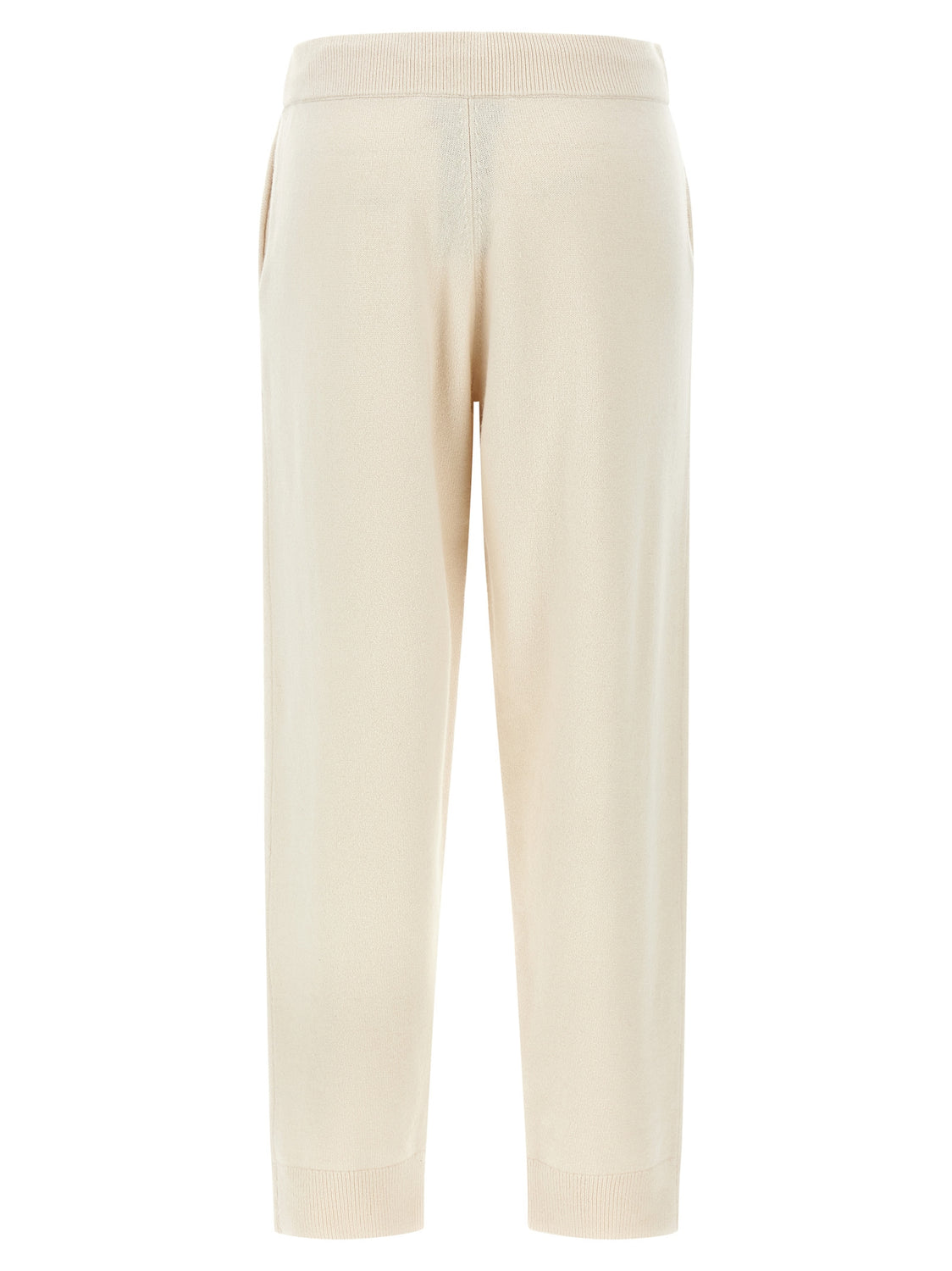 White Wool Athletic Pants