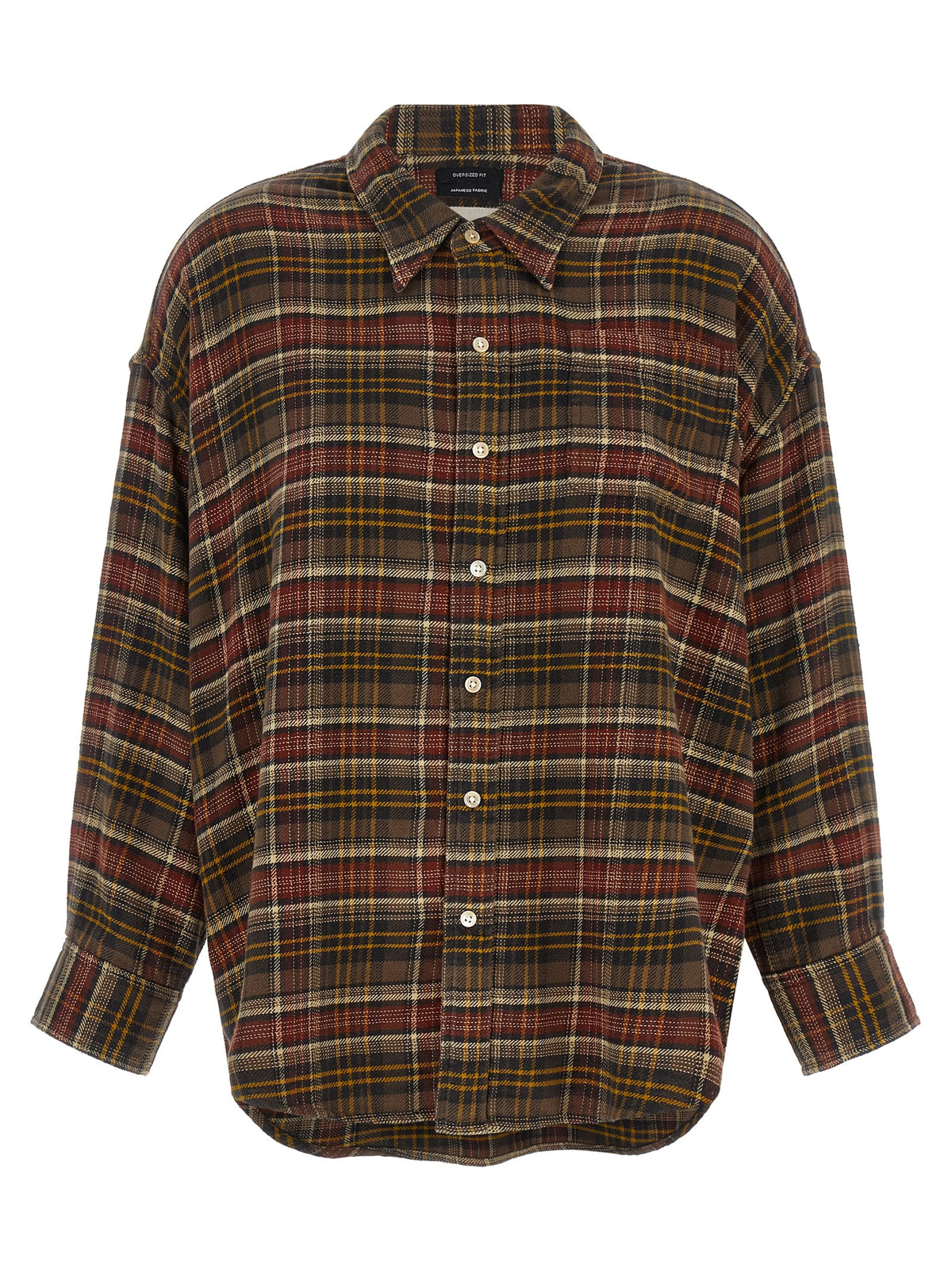 Brown Cotton Blouse