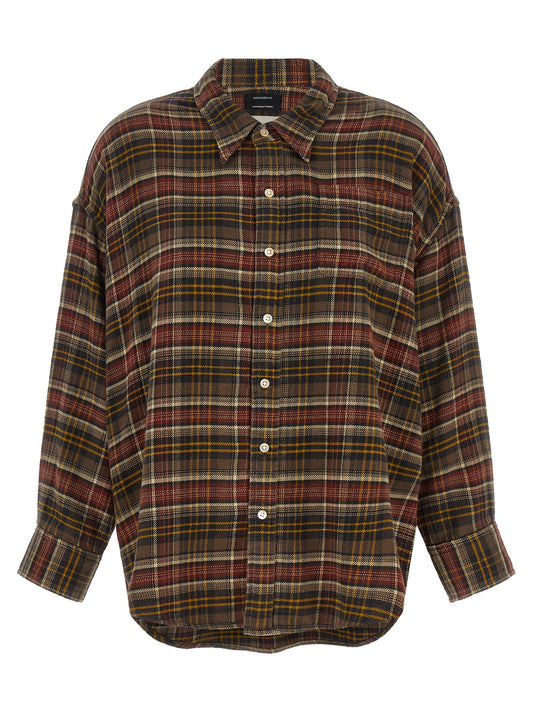 Brown Cotton Blouse