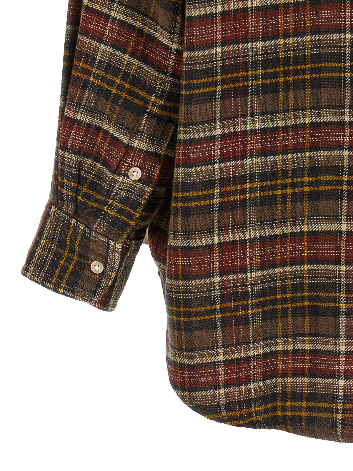 Brown Cotton Blouse