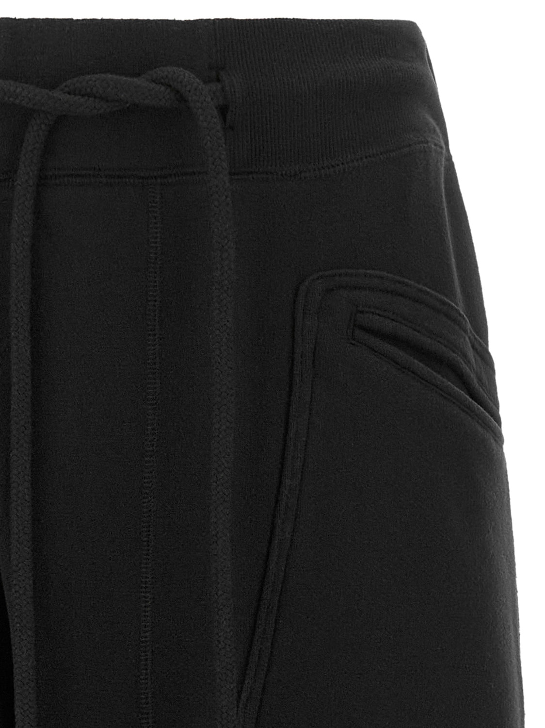 Black Cotton Joggers (Workout Pants)