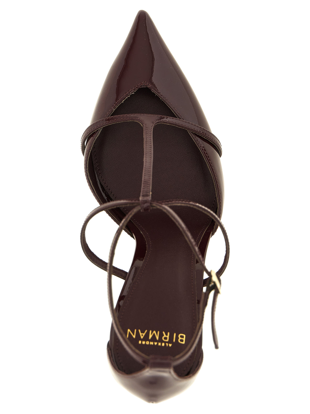 Bordeaux Calfskin High Heel Pumps