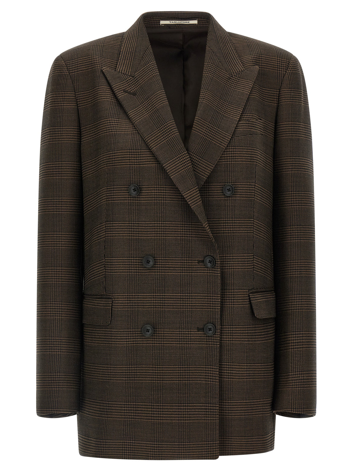Brown Virgin Wool Blazer