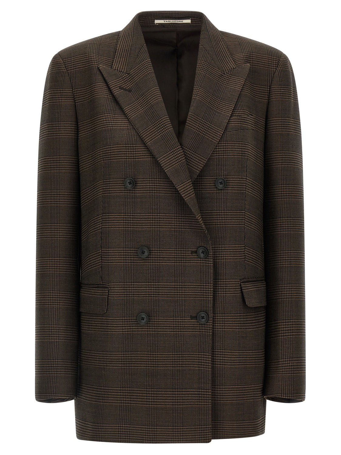 Brown Virgin Wool Blazer