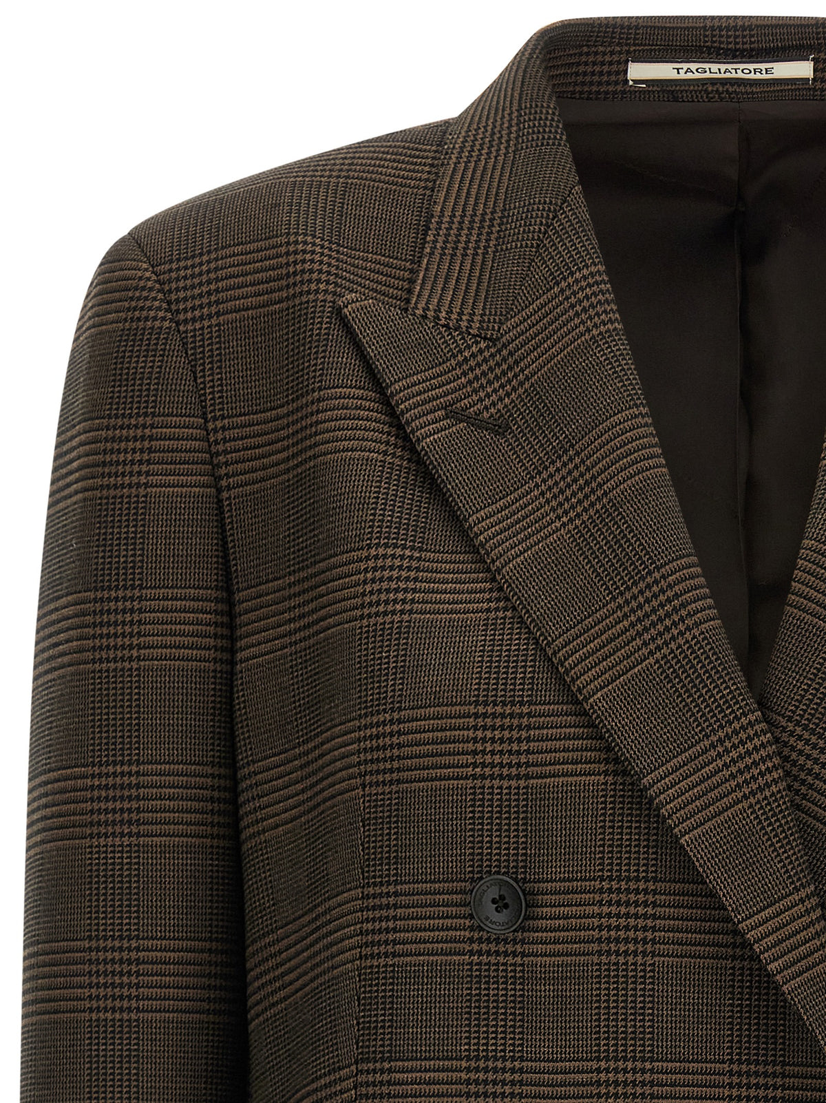 Brown Virgin Wool Blazer