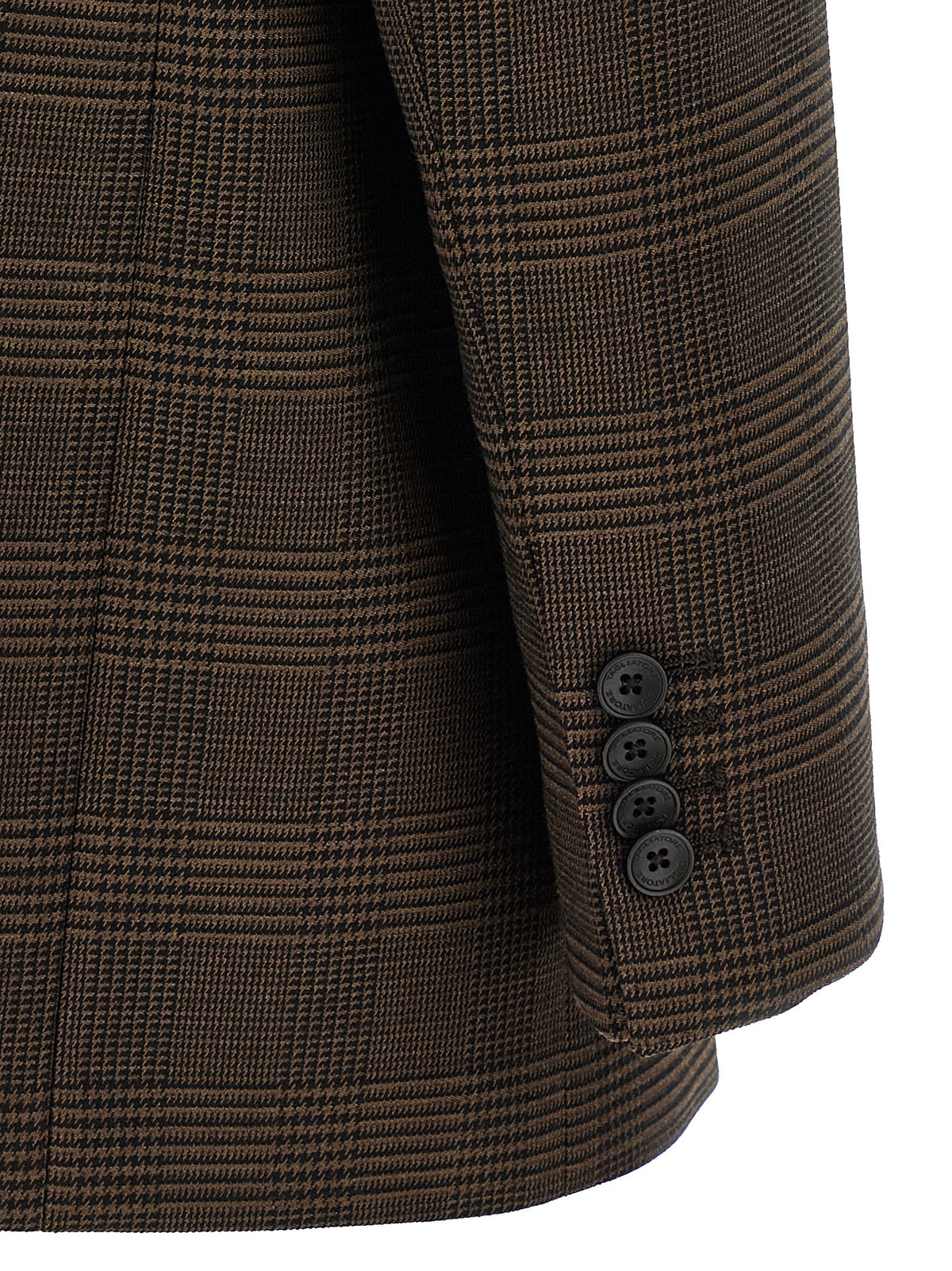 Brown Virgin Wool Blazer