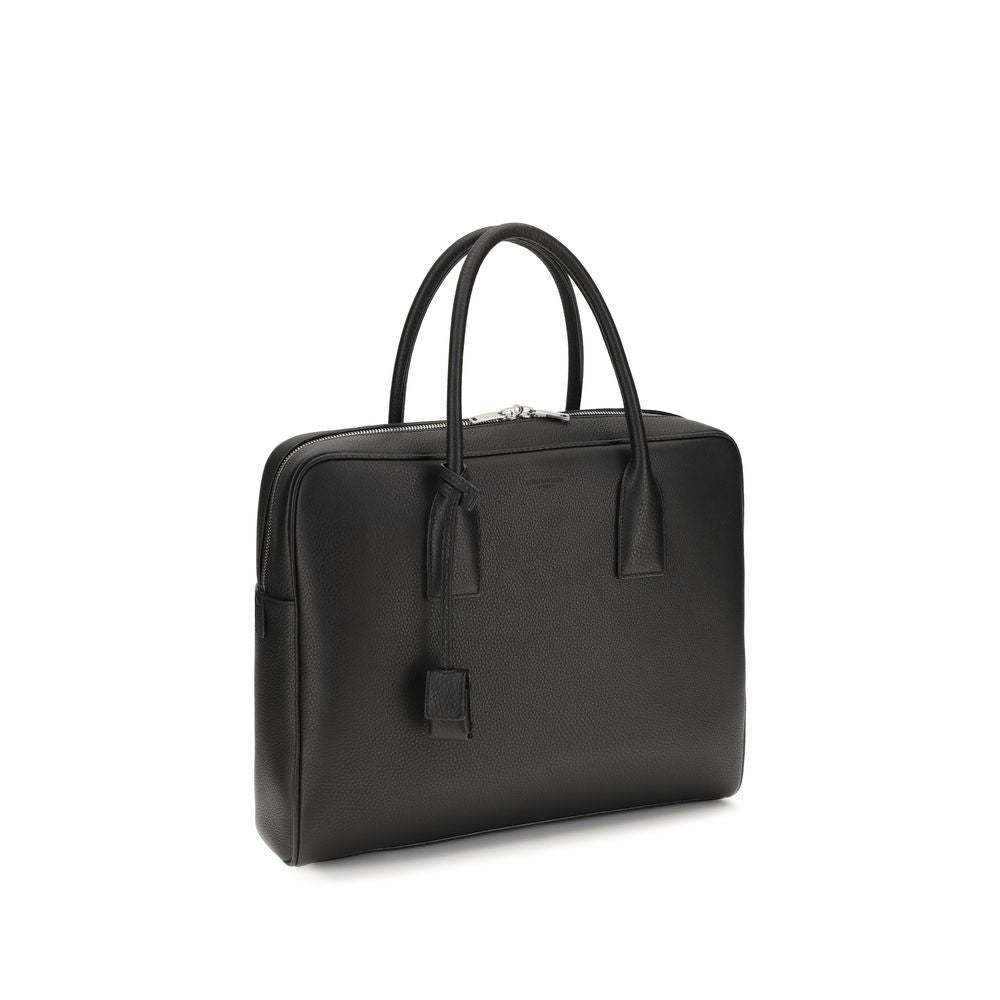 Black Calf Leather Bos Taurus Handbag
