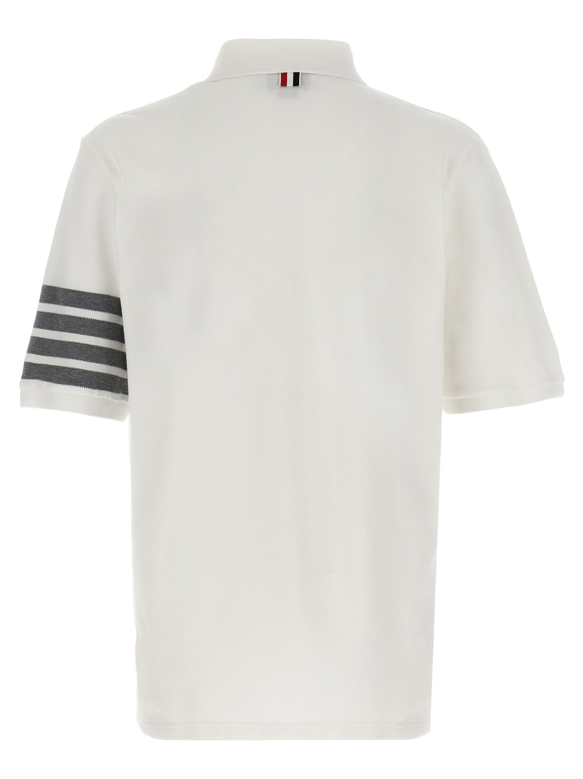 White Cotton Polo Shirt