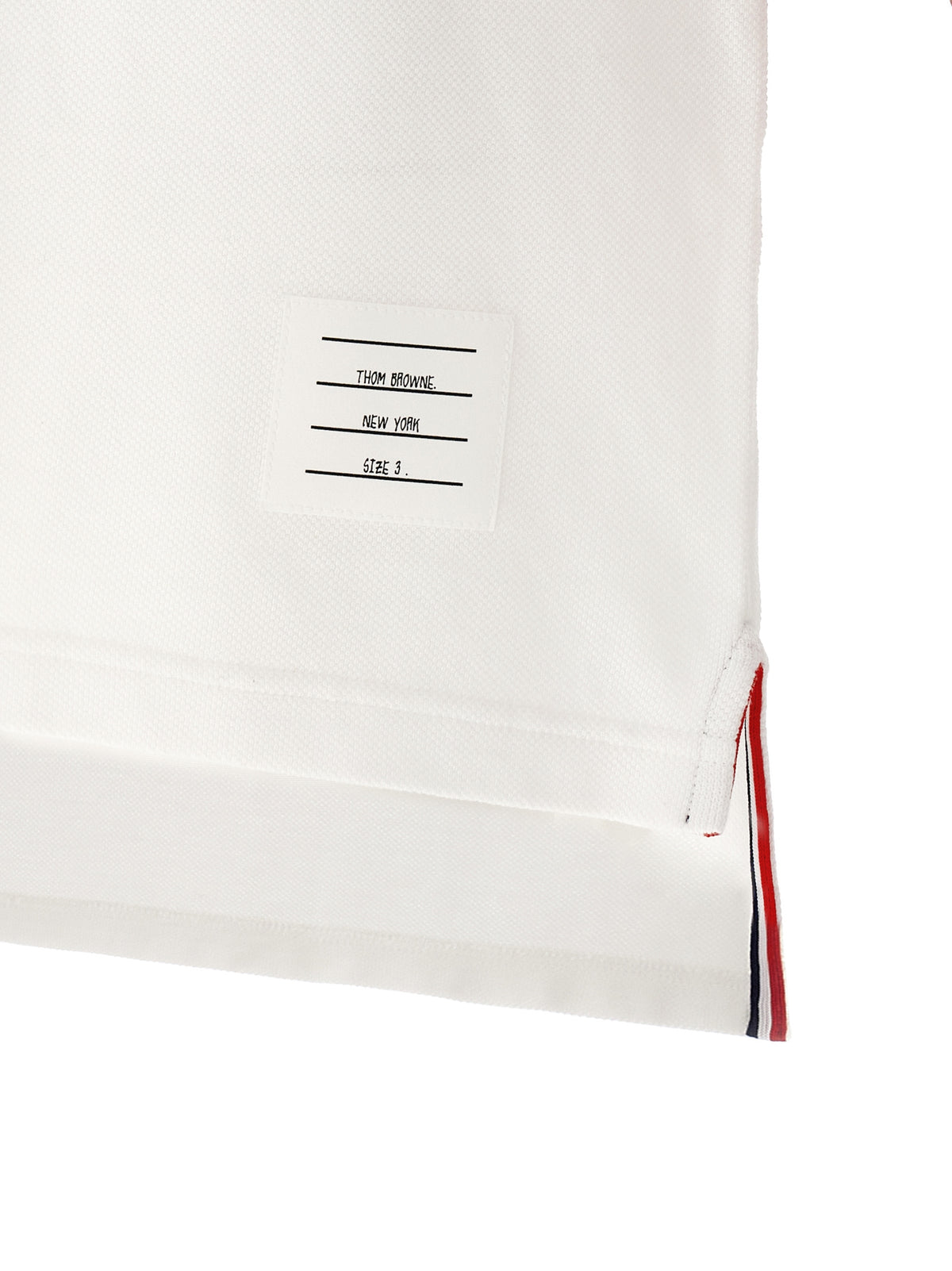 White Cotton Polo Shirt