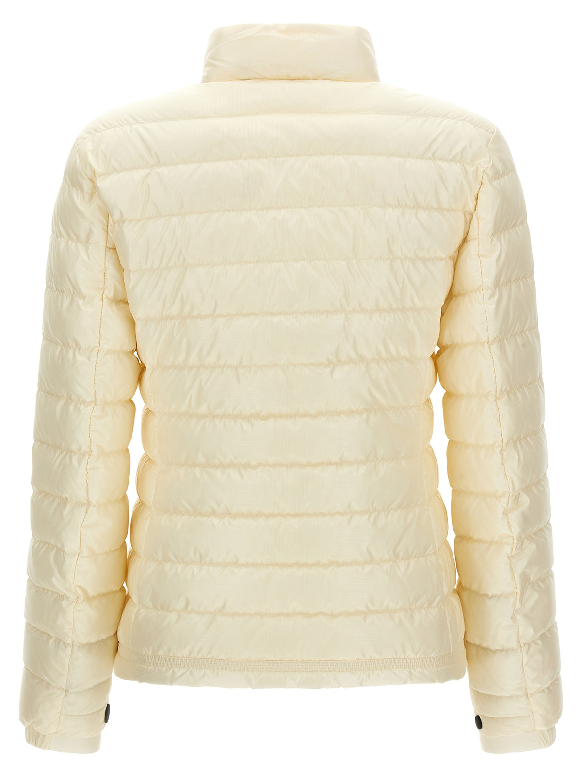 White Polyamide Full-Length Jacket