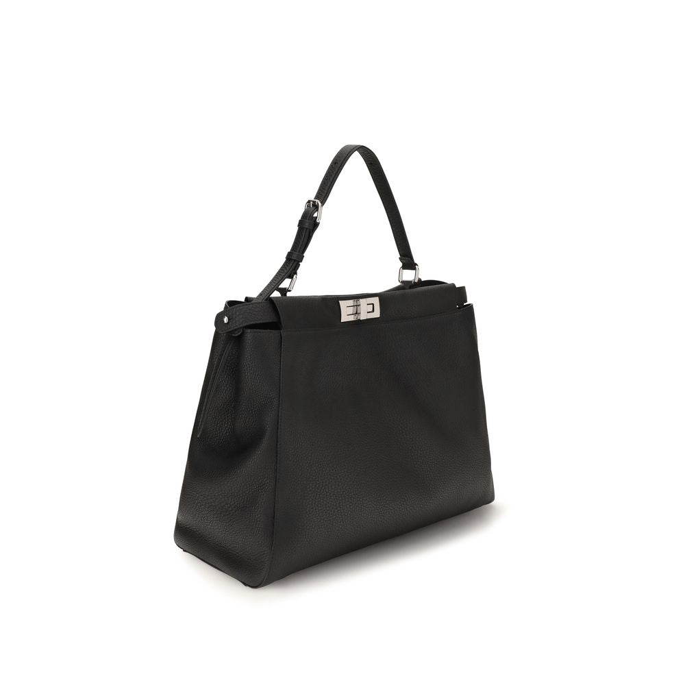 Black Calf Leather Bos Taurus Shoulder Bag
