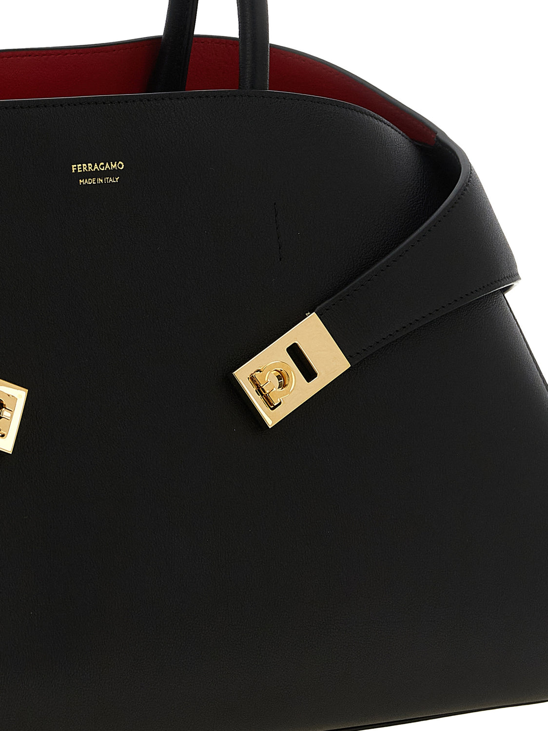Black Calfskin Handbag