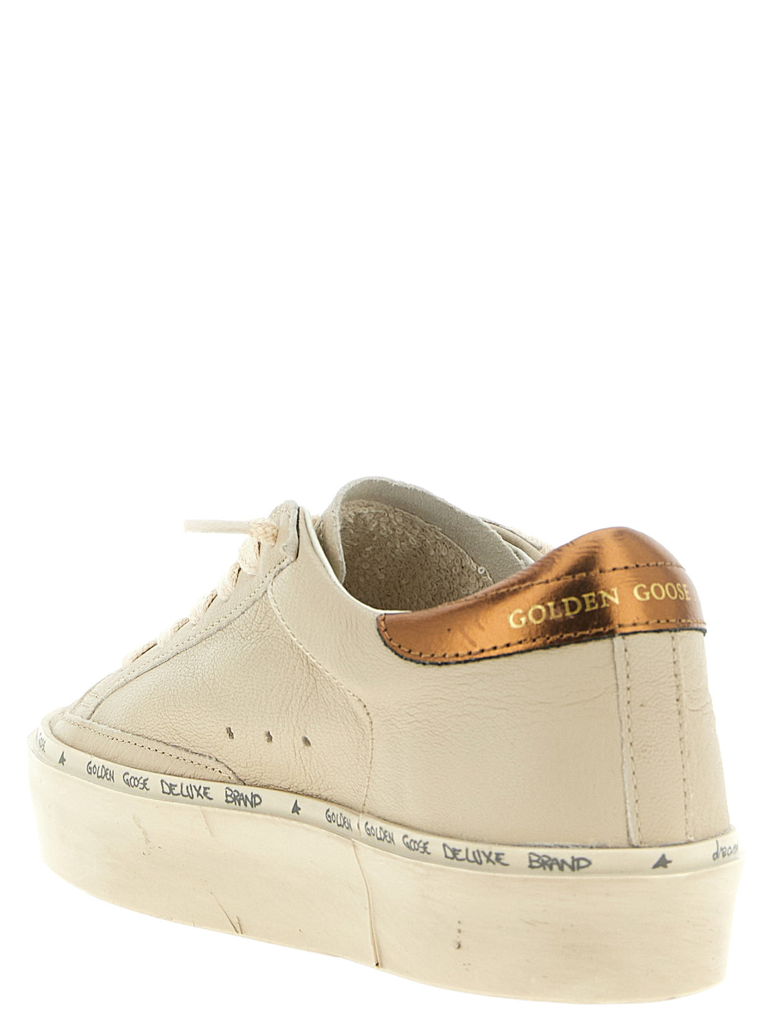 Multicolor Goatskin Platform Sneakers