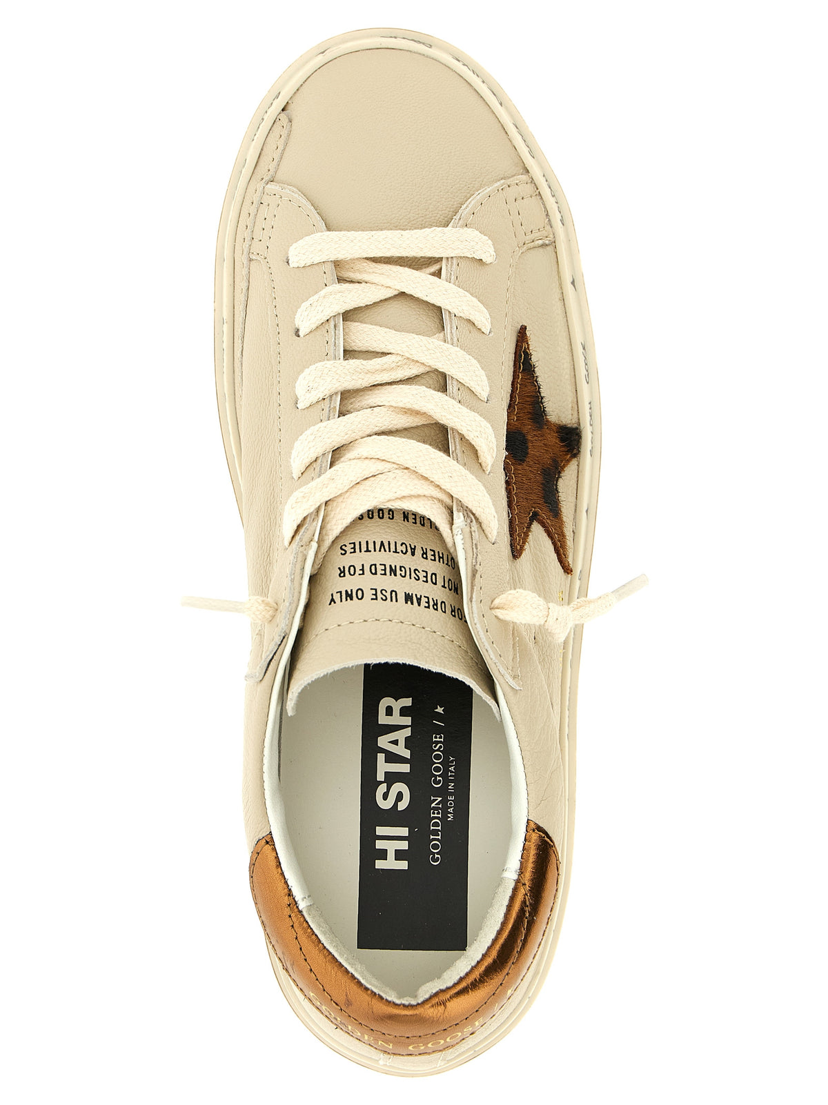 Multicolor Goatskin Platform Sneakers