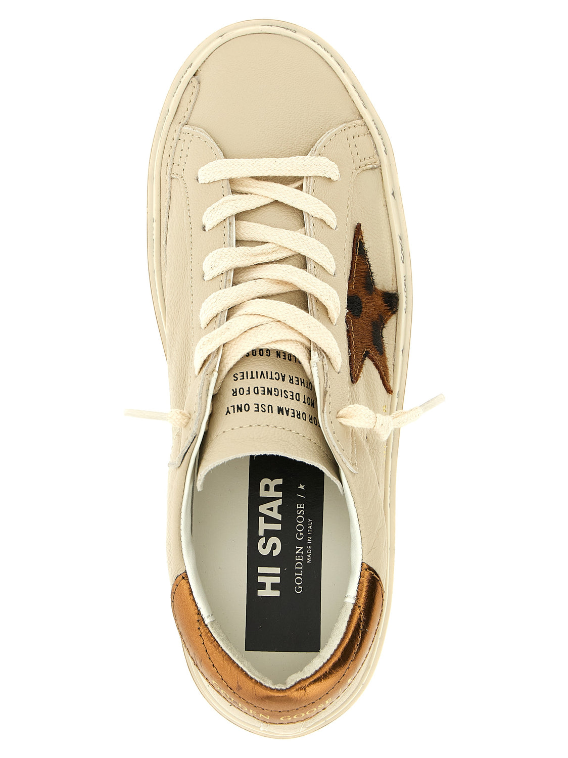 Multicolor Goatskin Platform Sneakers