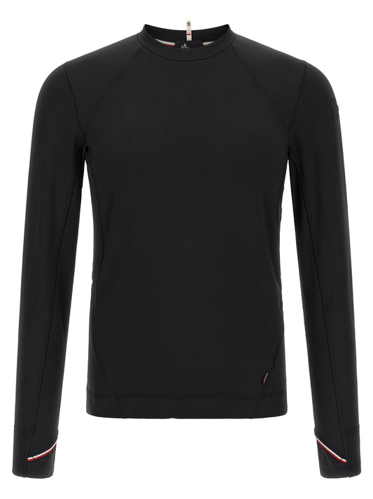Black Polyester Cardigan