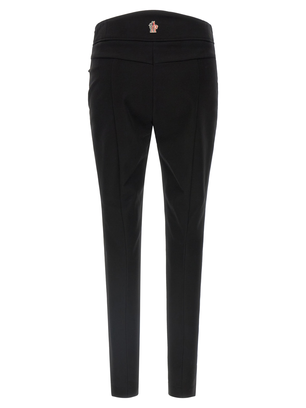 Black Polyamide Athletic Pants