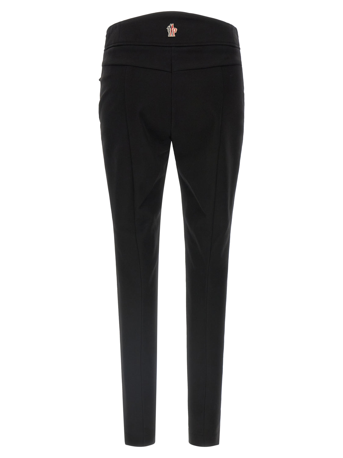 Black Polyamide Athletic Pants