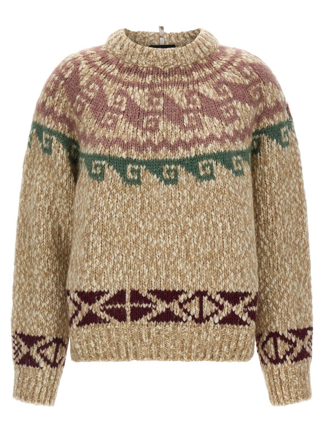 Beige Wool Cardigan
