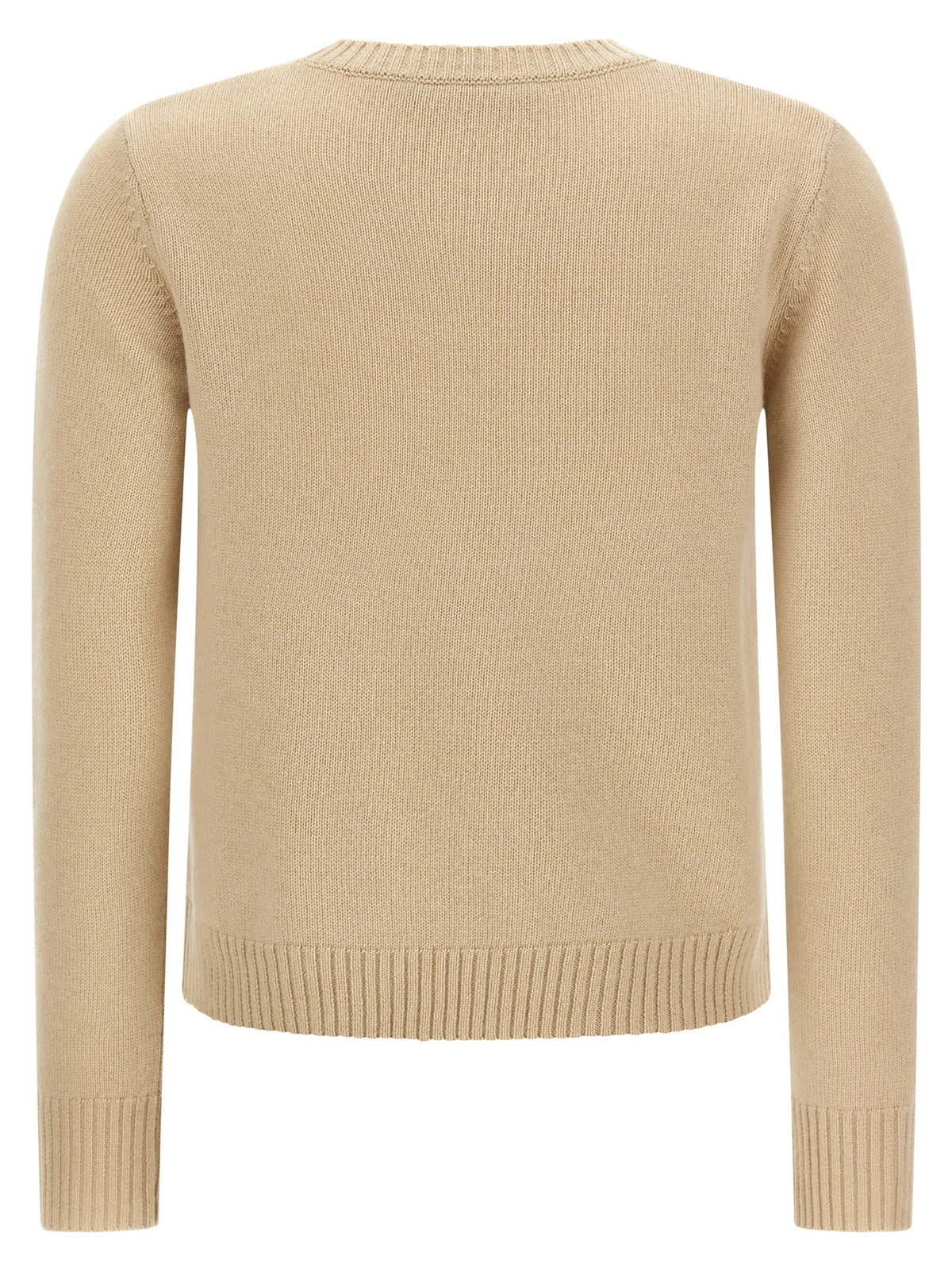 Beige Wool Cardigan