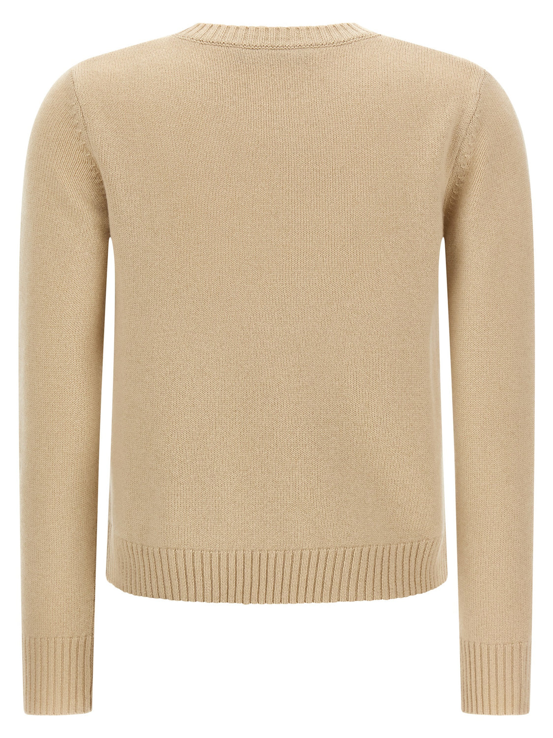 Beige Wool Cardigan