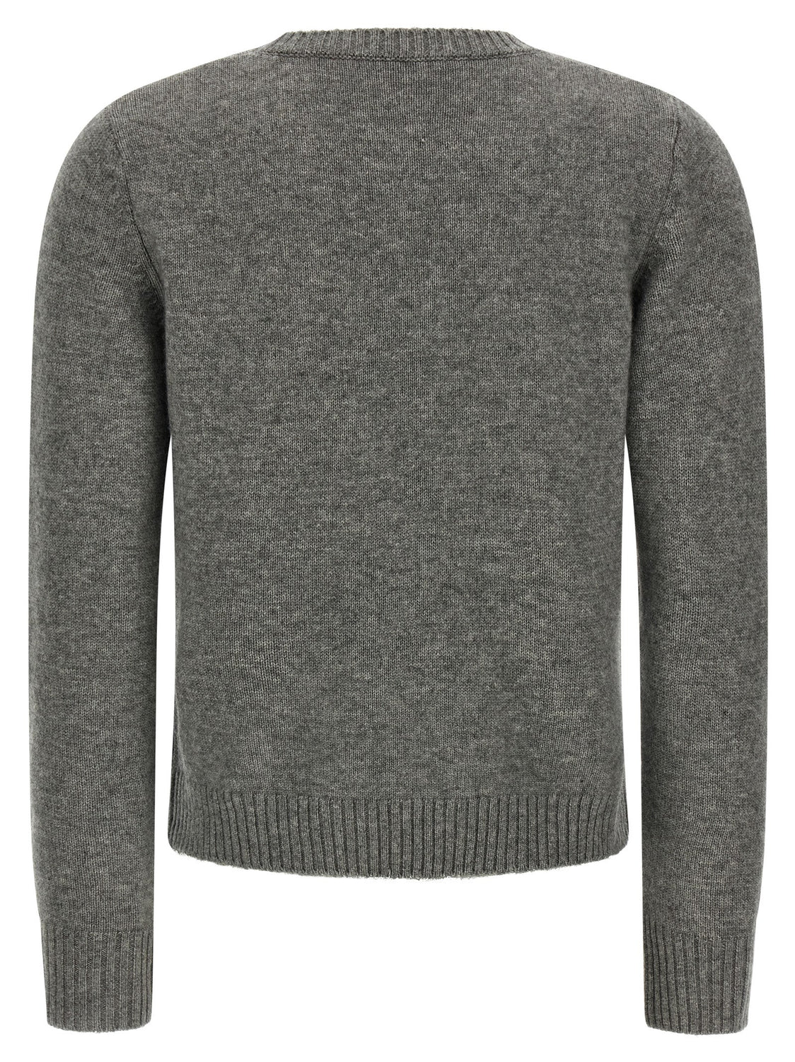Gray Wool Cardigan