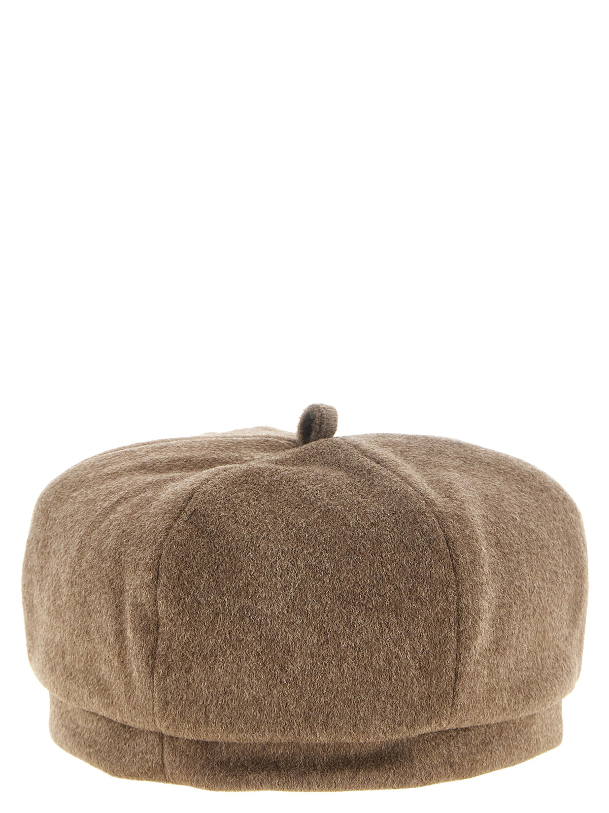Brown Virgin Wool Hat