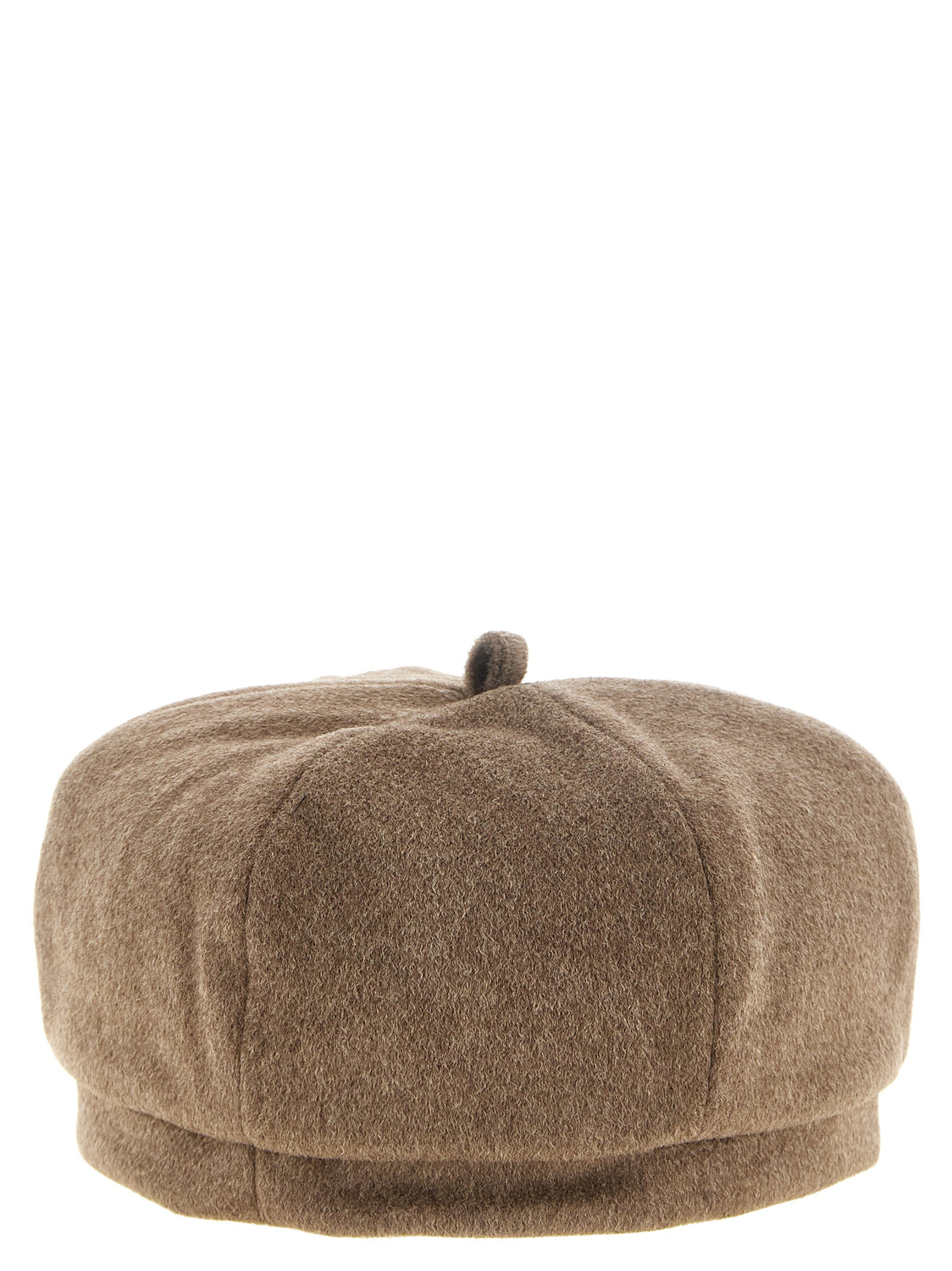 Brown Virgin Wool Hat