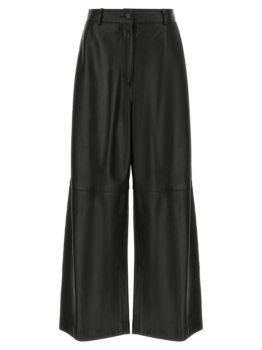 Black Leather Pants