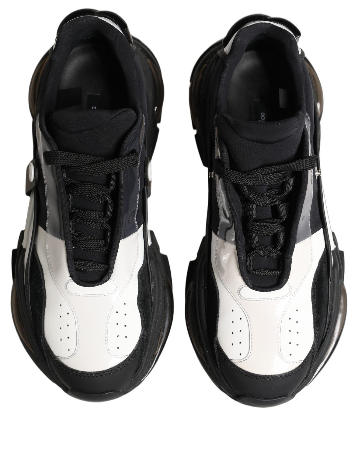 White Black Logo Airmaster Men Sneakers Shoes