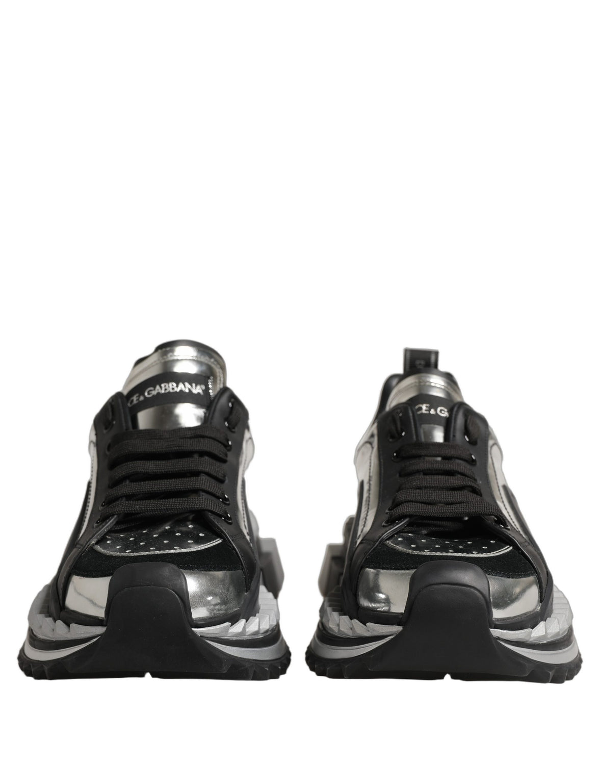 Black Two-Tone Super King Men Sneakers Shoes
