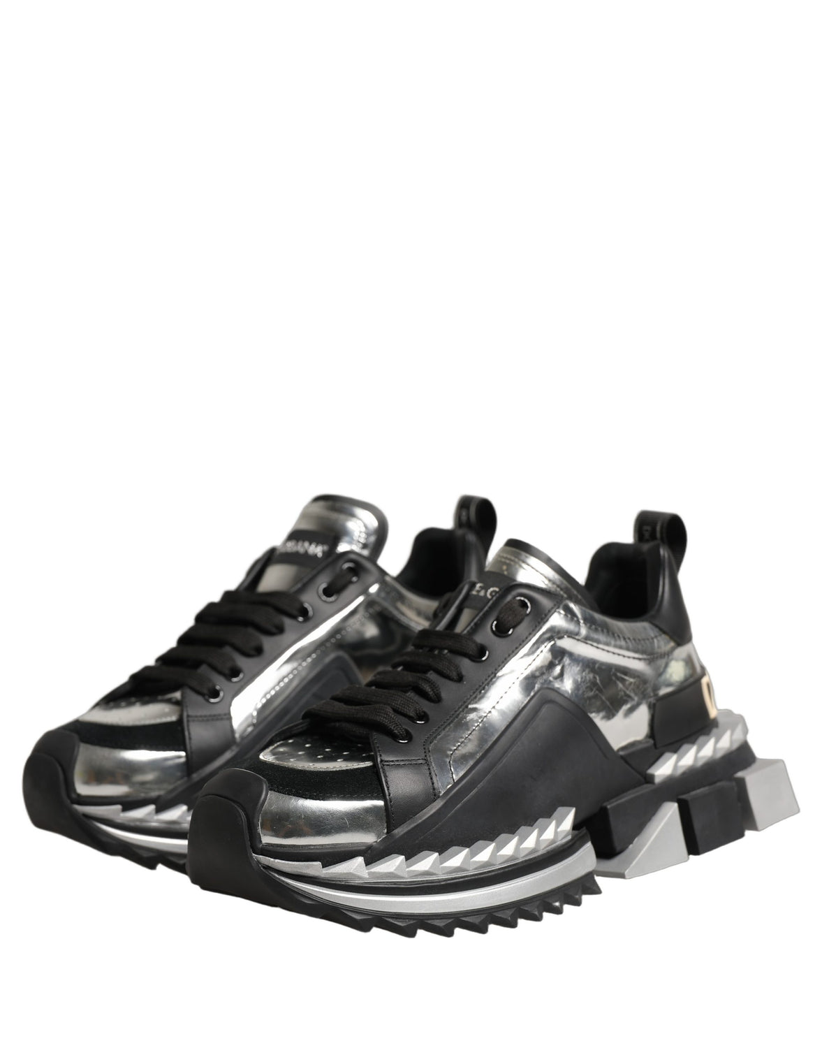 Black Two-Tone Super King Men Sneakers Shoes