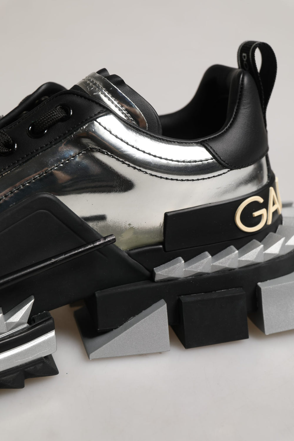 Black Two-Tone Super King Men Sneakers Shoes
