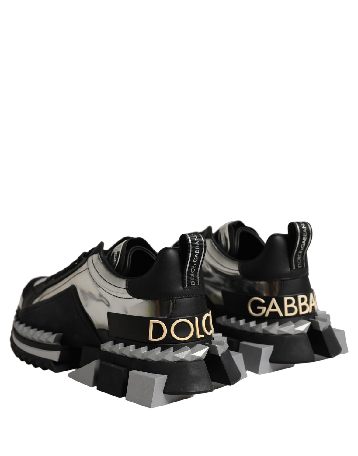 Black Two-Tone Super King Men Sneakers Shoes