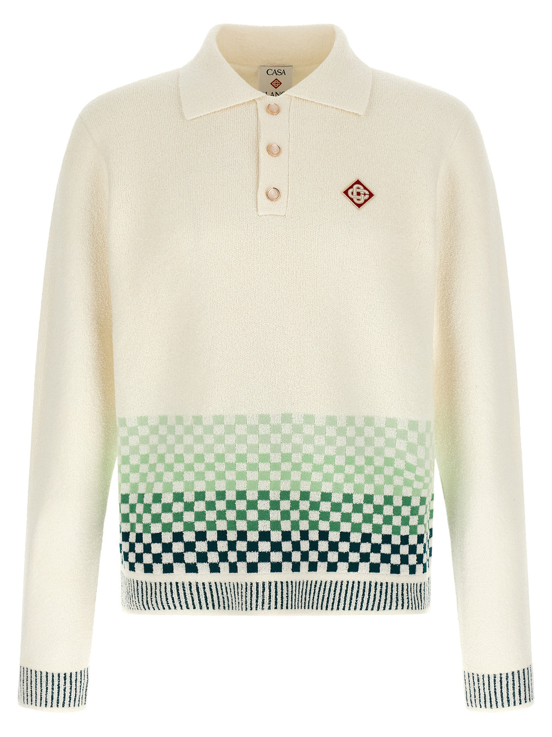 Bicolor Cotton Polo Shirt
