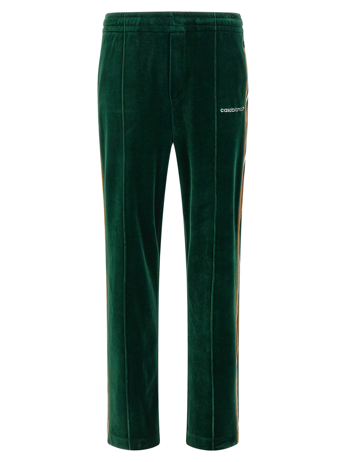 Bicolor Cotton Casual Pants