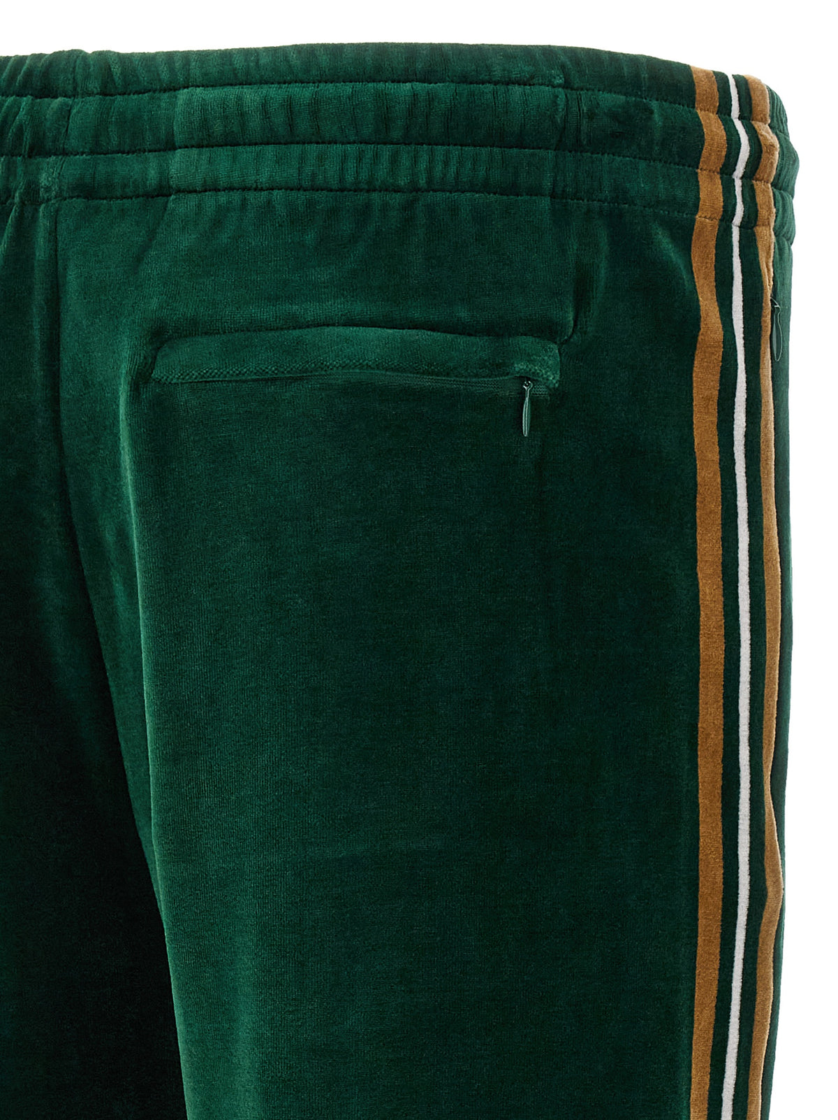 Bicolor Cotton Casual Pants